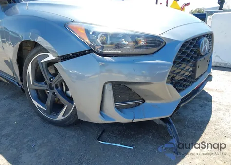 2020 Hyundai Veloster Turbo Ultimate from USA, damaged, VIN KMHTH6AB2LU021126